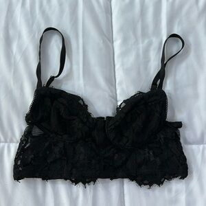 SHEIN lace crop top tank